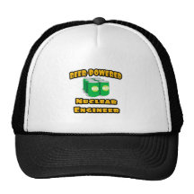 Beer-Powered Nuclear Engineer Trucker Hat