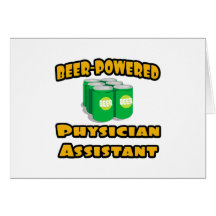 Beer-Powered Physician Assistant Card