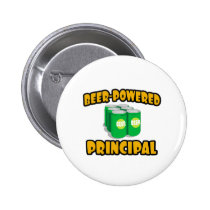 Beer-Powered Principal buttons