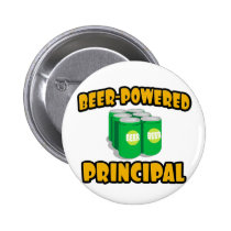 Beer-Powered Principal buttons