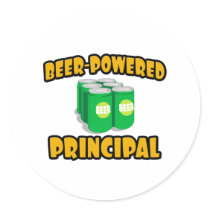 Beer-Powered Principal stickers
