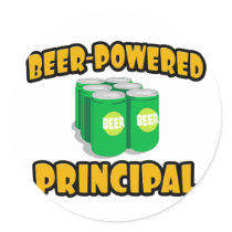 Beer-Powered Principal stickers