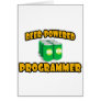Beer-Powered Programmer Greeting Card
