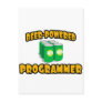 Beer-Powered Programmer Post Card
