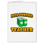 Beer-Powered Teacher Cards
