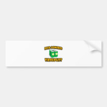 Beer-Powered Virologist Bumper Sticker