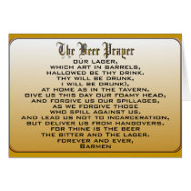 Beer Prayer cards