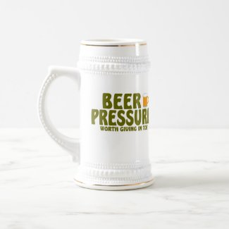 Beer Pressure ...... Worth Giving In To ! mug