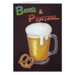Beer & Pretzel Card