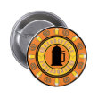 Beer, Pretzels, Stein Pinback Button