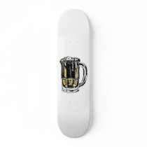 beer skateboard