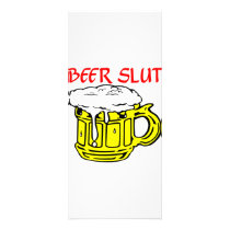 Beer Slut Custom Rack Cards