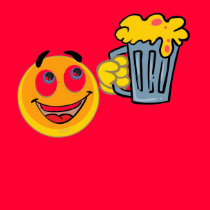 Beer Smiley t-shirts