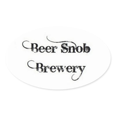 Beer Snob Brewery Sticker by BeerSnob506