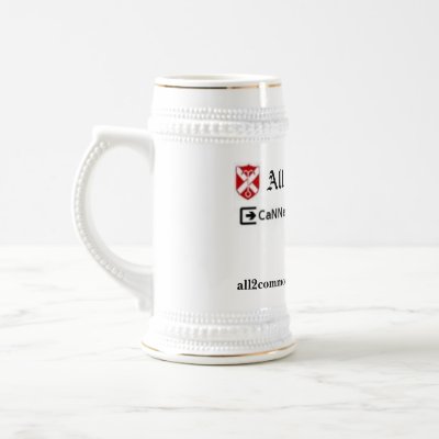Beer Stein 2 Coffee Mug by thecommonanglican