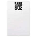 Beer Sucks Stationery Design