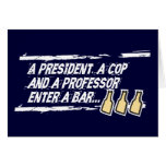 Beer Summit 2009 Political Humor Card