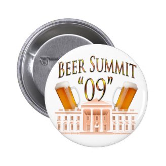 Beer Summit in Orange Buttons