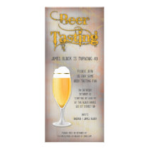 Beer Tasting Birthday Party Invitation