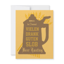 Beer Tasting Invitation