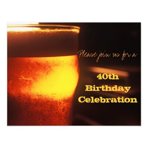 Beer Tasting or Birthday Party Invitation