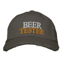 Beer Tester Embroidered Baseball Caps