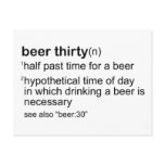 Beer Thirty Post Cards