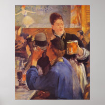 Beer Waitress by Edouard Manet Print
