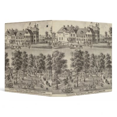 Beergarden and brewery of CL Centlivre Vinyl Binders by davidrumsey