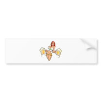 BeerRedhead Bumper Stickers