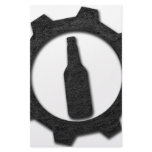 Beers black stationery design
