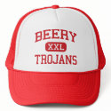 Beery - Trojans - Middle School - Columbus Ohio hats by customteamsportswear Beery - Trojans - Middle School - Columbus Ohio hats