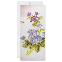 Bees and Flowers rack cards by melly385 Bees and Flowers rack cards
