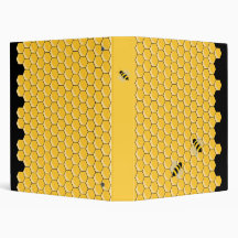 Bees And Honeycomb binder