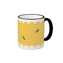 Bees And Honeycomb mug