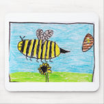 Bees Buzzing mousepads