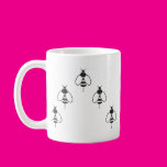 Bees in Formation Mug