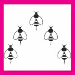 Bees in Formation Posters