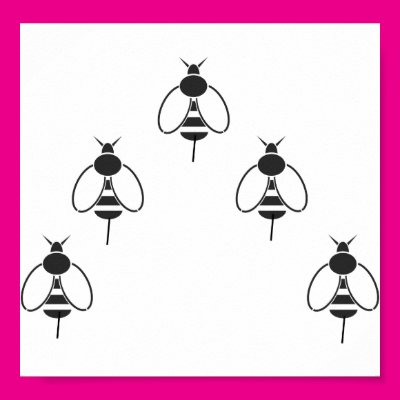 Bees in Formation Posters Zazzle_print Bees in Formation Posters Zazzle_print