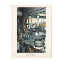 Bees Knees Cafe Postcard