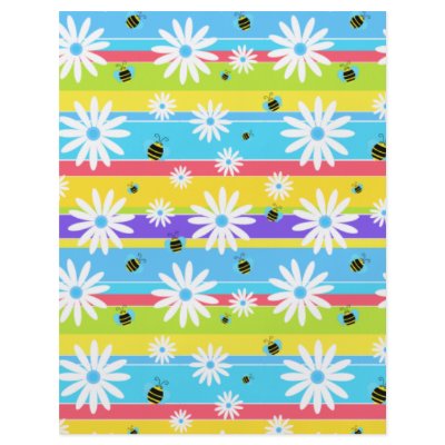 bees n daisies flyer design by dooni_notebooks