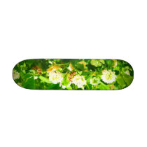 Bees on flowers skateboards