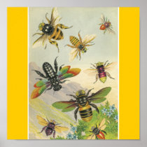Bees Posters