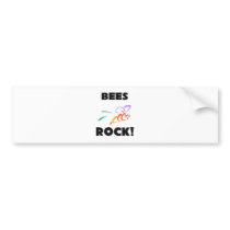 Bees Rock bumper stickers