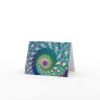 Bee's Universe (Blue) Note Card