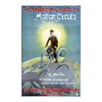 Beeston Motor Cycles, 1896 Print
