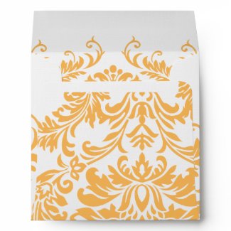 Beeswax Vintage Damask Envelopes envelope