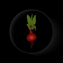 Beet buttons