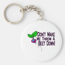 Beet Down Key Chains