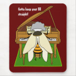 Beethoven -  "88 straight" Mousepad